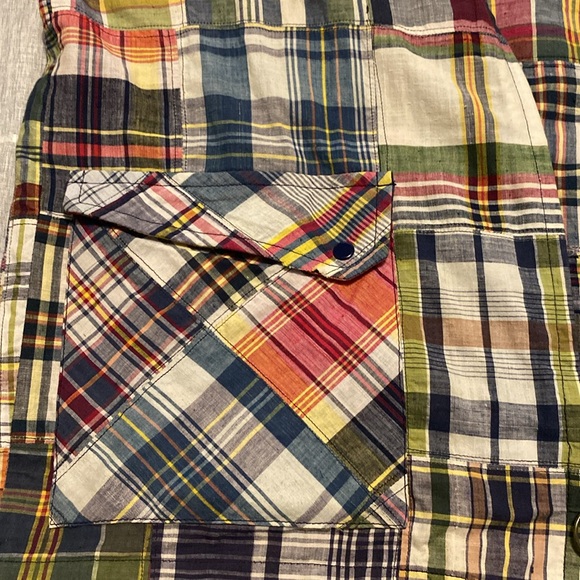 Vintage McGregor Madras Plaid Patchwork Full Zip Lightweight Jacket - Picture 12 of 12